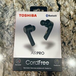 NEW OPEN BOX Toshiba AirPro Bluetooth Wireless Earbuds
